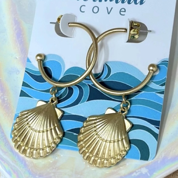 SARNDINIA Charm Hoop Earrings - Picture 3 of 3